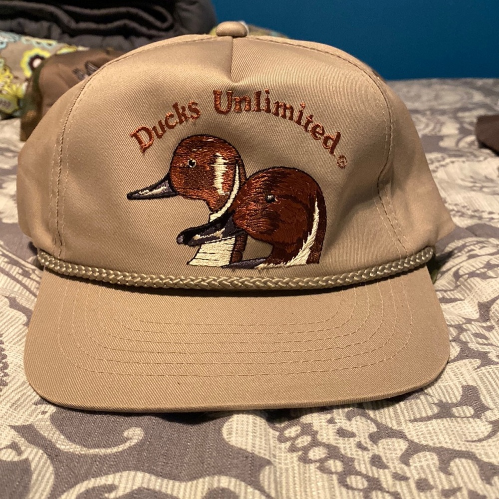 Ducks Unlimited NOS canvas snapback